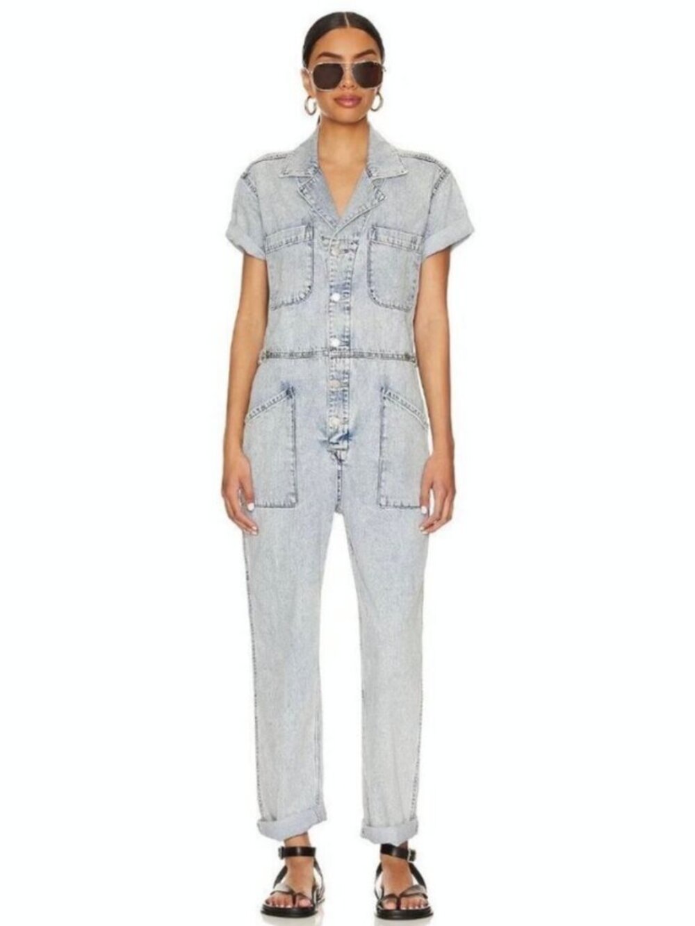 Pistola Grover denim jumpsuit
